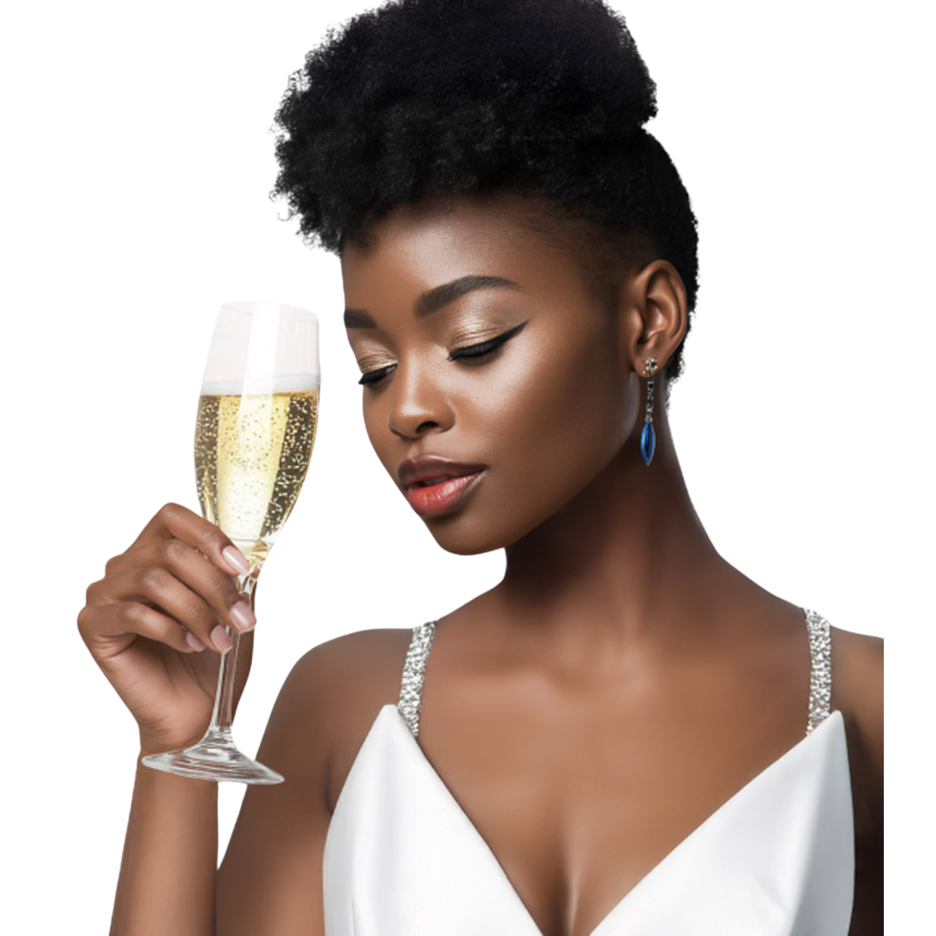 Capitec Franschhoek Cap Classique & Champagne Festival woman holding champagne glass